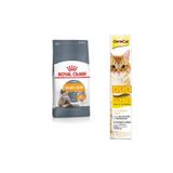 Royal Canin Hassas Tüylü Yetişkin 2 kg Kuru Kedi Mama + Gimcat Duo Paste Peynirli 50 gr Multi Vitamin
