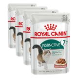 Royal Canin Instinctive 7+ Kedi Yaş Mama, 85 Gr (4 paketi)