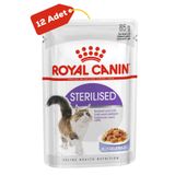 Royal Canin Jöleli 12x85 gr Kısırlaştırılmış Kedi Konservesi
