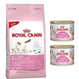 Royal Canin Kitten 2 kg Yavru Kedi Maması + Mother&Baby Kitten 195 gr Konserve