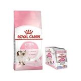 Royal Canin Kitten Yavru Kedi Maması 10 Kg, Royal Canin Kitten Gravy Yaş Mama X 12 Adet