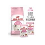 Royal Canin Kitten Yavru Kedi Maması 2 Kg + Kitten Yavru Konserve Kedi Maması 85 G X 2 Ad