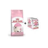 Royal Canin Kitten Yavru Kuru Kedi Maması 4 Kg + 12 Adet Yaş Mama 3182550702447-6070