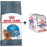 Royal Canin Light Weight Kedi Maması 1,5 kg + 12 Adet Yaş Mama