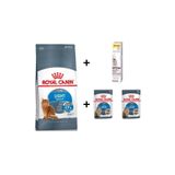 Royal Canin Light Weight Kedi Maması 1,5 Kg + 2 Adet RC Yaş Mama 85 gr + 20 gr GimCat Malt 3182550902991-01495