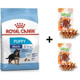 Royal Canin Maxi Puppy 15 kg Köpek Maması + 2x80 gr Wooc Ödül