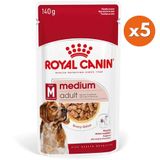 Royal Canin Medium Adult Gravy 5x140 gr Köpek Yaş Maması
