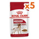 Royal Canin Medium Adult Gravy 5x140 gr Köpek Yaş Maması