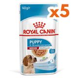 Royal Canin Medium Puppy Gravy 5x140 gr Köpek Yaş Maması