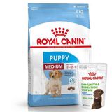 Royal Canin Medium Puppy Orta Irk Yavru Köpek Maması 15 Kg + 3 Adet Royal Canin Yavru Köpek Ödülü