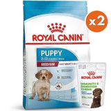 Royal Canin Medium Puppy Orta Irk Yavru Köpek Maması 15 Kg x 2 Adet + 6 Adet Royal Canin Yavru Köpek Ödülü