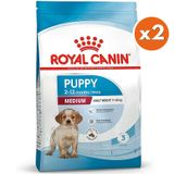 Royal Canin Medium Puppy Orta Irk Yavru Köpek Maması 15 Kg X 2 Adet + Temizlik Mendili