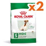 Royal Canin Mini Adult +8 Küçük Irk Yaşlı Köpek Maması 2 Kg X 2 Adet + Temizlik Mendili