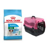 Royal Canin Mini Puppy 2 kg Köpek Maması + Pet Style 49 cm Pembe Taşıma Çantası