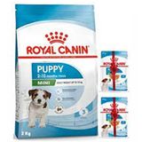 Royal Canin Mini Puppy 2 kg Yavru Kuru Köpek Maması + 2x85 gr Pouch Konserve Maması