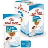 Royal Canin Mini Puppy 85 gr 12 Adet Yaş Köpek Maması Karışık Tat ile Yavru Köpekler İçin