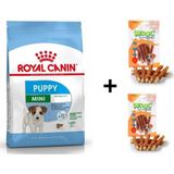 Royal Canin Mini Puppy Yavru Köpek Maması 2 kg + 2 Adet Wooc Ödül 80 gr