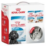 Royal Canin Mini Puppy Yavru Köpek Maması 2 Kg + 6 Adet Puppy 85 Gr Yaş Mama + Mama Kabı