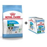 Royal Canin Mini Puppy Yavru Köpek Maması 4 kg + 12 Adet Yaş Mama 3182550793032-6070