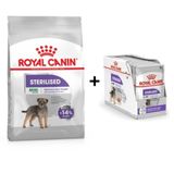 Royal Canin Mini Sterilised Kısır Köpek Maması 3 Kg + 12 Adet Yaş Mama 3182550894128-6070