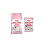 Royal Canin Mother And Babycat 400 gr Anne & Yavru Kedi Kuru Maması + Kitten Jelly Pouch Yaş Mama 85 gr