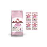 Royal Canin Mother & Babycat (Anne & Yavru Kedi Maması) 4 Kg. + 4 Adet (Kitten) Yaş Mama
