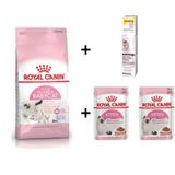 Royal Canin Mother BabyCat Yavru Kuru Kedi Maması 4 Kg + 2 Adet RC Yaş Mama 85 gr + 20 gr GimCat Malt 3182550707329-01495