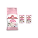 Royal Canin Mother Babycat Yavru Kuru Kedi Maması 4 kg Anne ve Bebek Kedi Maması + 2'li Kitten Pouch
