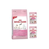 Royal Canin Mother&Baby Yavru Kedi Maması 4 Kg + Yavru Yaş Mama 2 Adet (Original)
