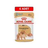 Royal Canin Pomeranian 6x85 gr Pouch Yetişkin Köpek Yaş Maması