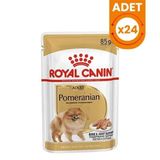 Royal Canin Pomeranian Adult 24x85 gr Pouch Konserve Köpek Maması