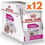 Royal Canin Pouch Exigent Adult Tüm Irklar İçin Köpek Yaş Maması 85 Gr(12ad)