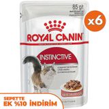 Royal Canin Pouch Gravy Instinctive Yaş 6x85 gr Kedi Maması