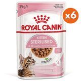 Royal Canin Pouch Gravy Kitten Sterilised 6x85 gr Yaş Yavru Kısır Kedi Maması