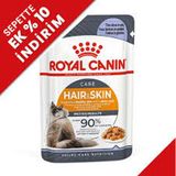 Royal Canin Pouch Jelly Hair Skin 85 gr Hassas Tüylü Yetişkin Yaş Kedi Maması