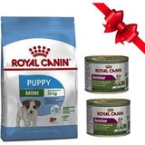 Royal Canin Puppy Mini Köpek Maması 2 kg + Royal Canin Junior Konserve Köpek Maması 195 gr 2 Adet