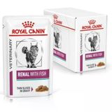 Royal Canin Renal Fish Yaş Kedi Maması 12X85 Gr - Balıklı Böbrek Diyeti (12'Li Paket)