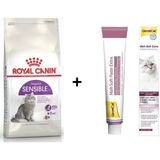 Royal Canin Sensible 33 15 kg Kuru Kedi Maması + Gimcat 100 gr Malt