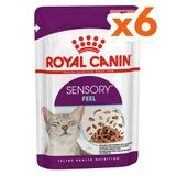 Royal Canin Sensory Feel Pouch Yaş Kedi Maması 85 Gr x 6 Adet