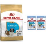 Royal Canin Shih Tzu Puppy Yavru Köpek Maması 1.5 kg + 2 Adet Yaş Mama Hediye