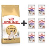 Royal Canin Siamese Yetişkin Kedi Maması 2 kg + 6 Adet Yaş Mama 3182550710688-6