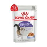 Royal Canin Sterilised 37 Jelly Kısırlaştırılmış Kedi Maması 85 Gr X 12 Adet