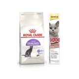 Royal Canin Sterilised 37 Kısır Kedi Kuru Maması 2 Kg + Gimcat Duo Paste Tavuklu Anti-Hairball Malt 50Gr