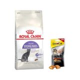 Royal Canin Sterilised 37 Kısırlaştırılmış Yetişkin 2 kg Kedi Maması + Gimcat NutriPockets Somonlu Kedi 60 gr Ödül Maması