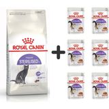 Royal Canin Sterilised 4 kg Kısırlaştırılmış Kedi Maması + 6 Adet Yaş Mama