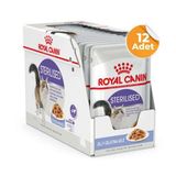 Royal Canin Sterilised Jelly Pouch 85 gr 12'li Yetiskin Kedi Yaş Maması