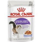 Royal Canin Sterilised Jelly Pouch Kısırlaştırılmış Yetişkin Kedi Yaş Maması 6 x 85 G