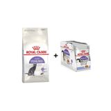 Royal Canin Sterilised Kısır Kedi Maması 15 Kg + 12 Adet Royal Canin Sterilised Gravy Yaş Kedi Mamas