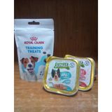 Royal Canin Training Treats Eğitim Amaçlı Ödül Maması 110 Gram+2 Adet Kuzulu&Somonlu Köpek Pate Konserve