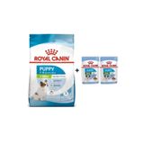 Royal Canin X-Small Puppy Küçük Irk 3 kg Yavru Köpek Maması + 2 Adet Yaş Mama
